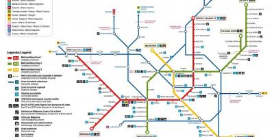 Карта на Милано с автобус 73 маршрут