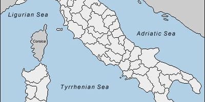 Карта на Милано, карта на Европа